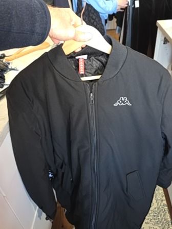 BLACK KAPPA LONG COAT