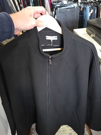 BLACK DKNY JACKET, S