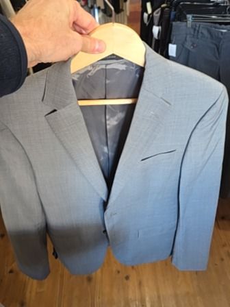GREY CALVIN KLEIN BLAZER