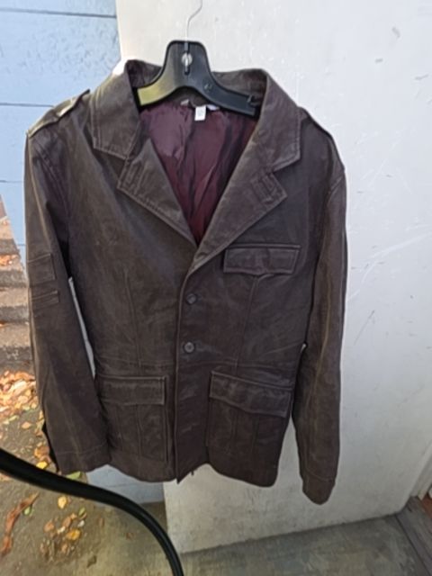 MADE IN CHINA LEATHER JACKET