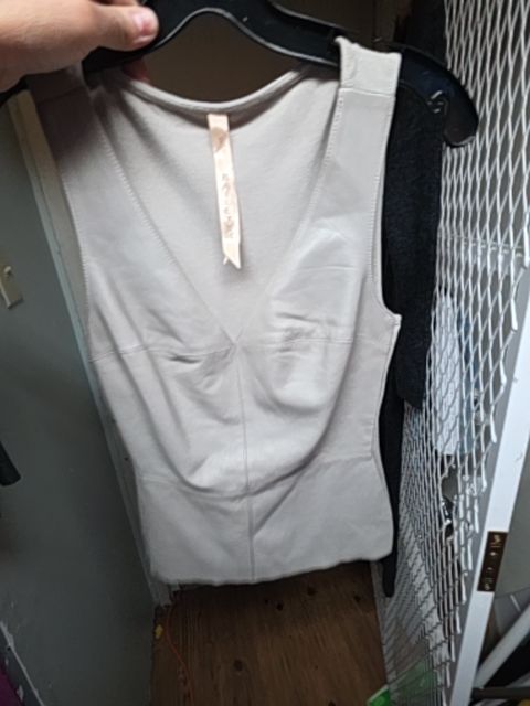 Bailey 44 Leather sleeveless top