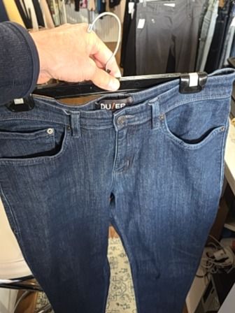 BLUE DU/ER SLIM FIT STRETCH  JEANS