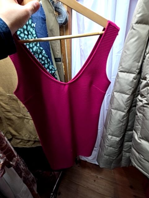 Btq tank dress pink