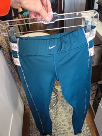 TEAL NIKE TIGHTS