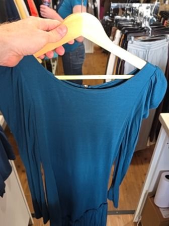 TEAL BTQ DRESS