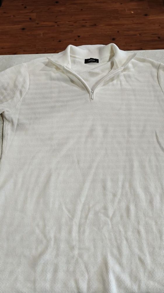 MEN'S WHITE ZANEROBE POLO