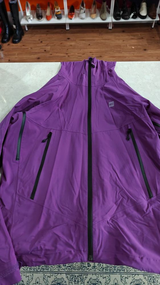 PURPLE MEC RAIN JACKET