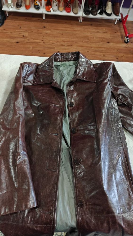 BROWN BTQ TRENCH COAT