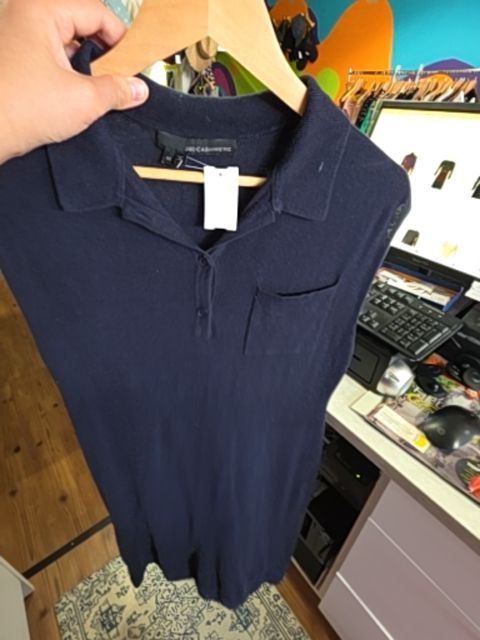 360 CASHMERE COTTON CASHMERE BLEND DRESS
