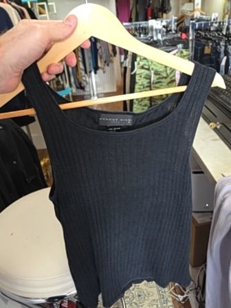 BLACK AUGUST SILK TANK TOP