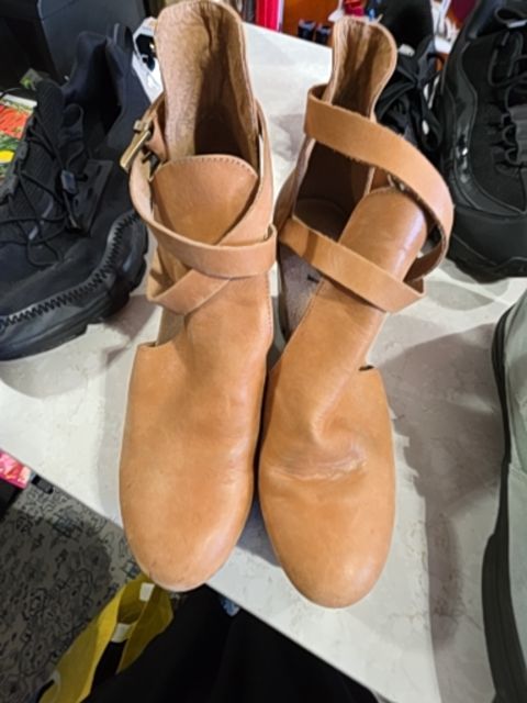 Tan Free People Clog, 38