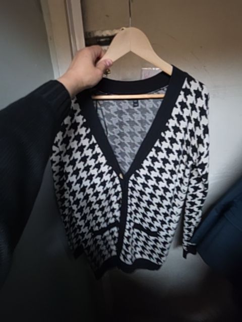 RW&CO Cardigan Houndstooth