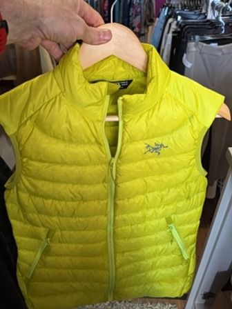 NEON GREEN ARCTERYX CERIUM TECHNICAL  VEST