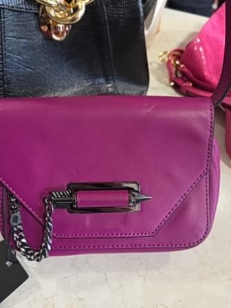 FUSCHIA MACKAGE CROSSBODY