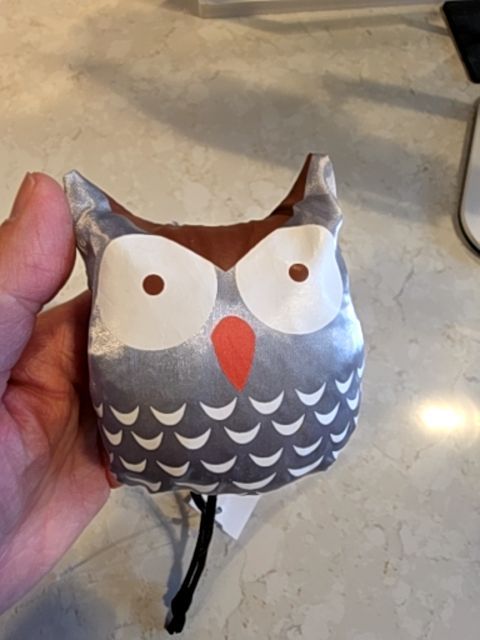 OWL REUSABLE NYLON BAG