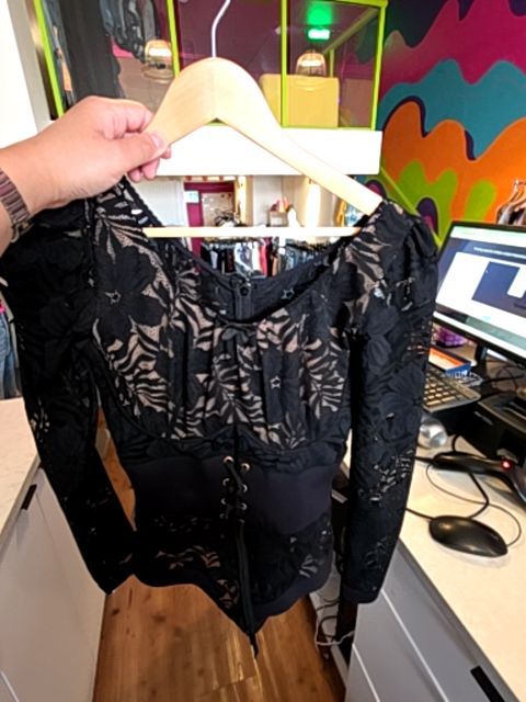 AGENT PROVOCATEUR LACE BODYSUIT