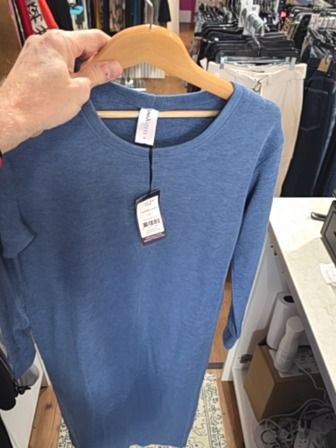 BNWT BLUE SMASH + TESS KNIT DRESS