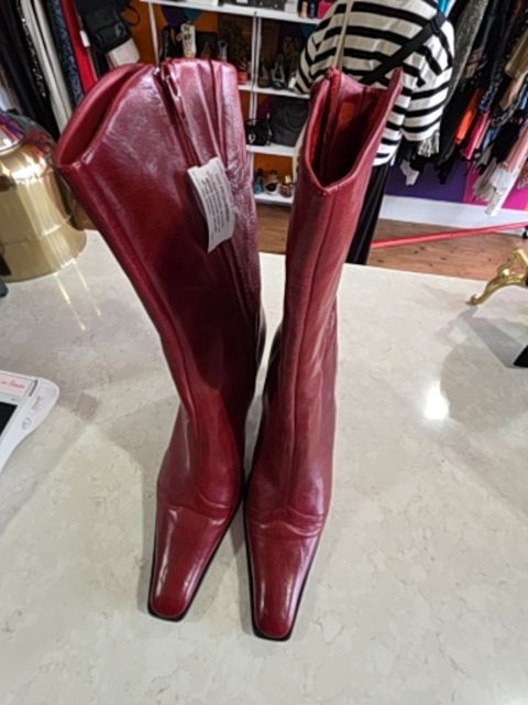 JEFFREY CAMPBELL SQUARE TOED BOOTS