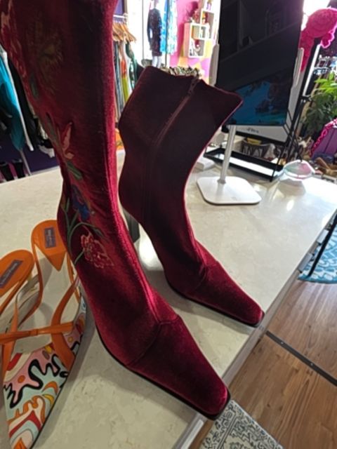 JEFFREY CAMPBELL BE-BOLD-EM MID CALF BOOT