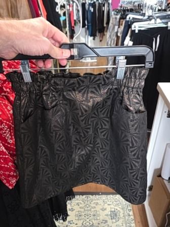 BLACK MOLLY BRACKENBLACK AND GOLD SKIRT