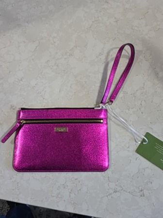 PINK KATE SPADE CLUTCH