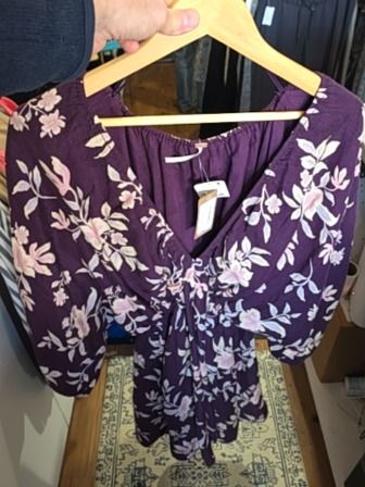 BNWT PURPLE FREE PEOPLE DRESS
