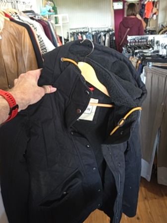 BNWT BLACK HUNTER HOODED PARKA