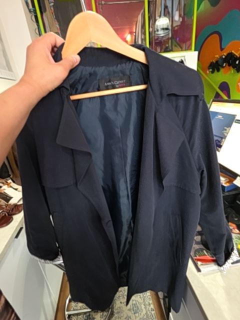ANN'S CLOSET JACKET, NAVY