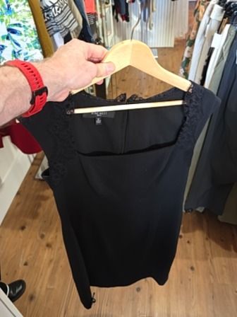 BLACK NINE WEST COCKTIL DRESS