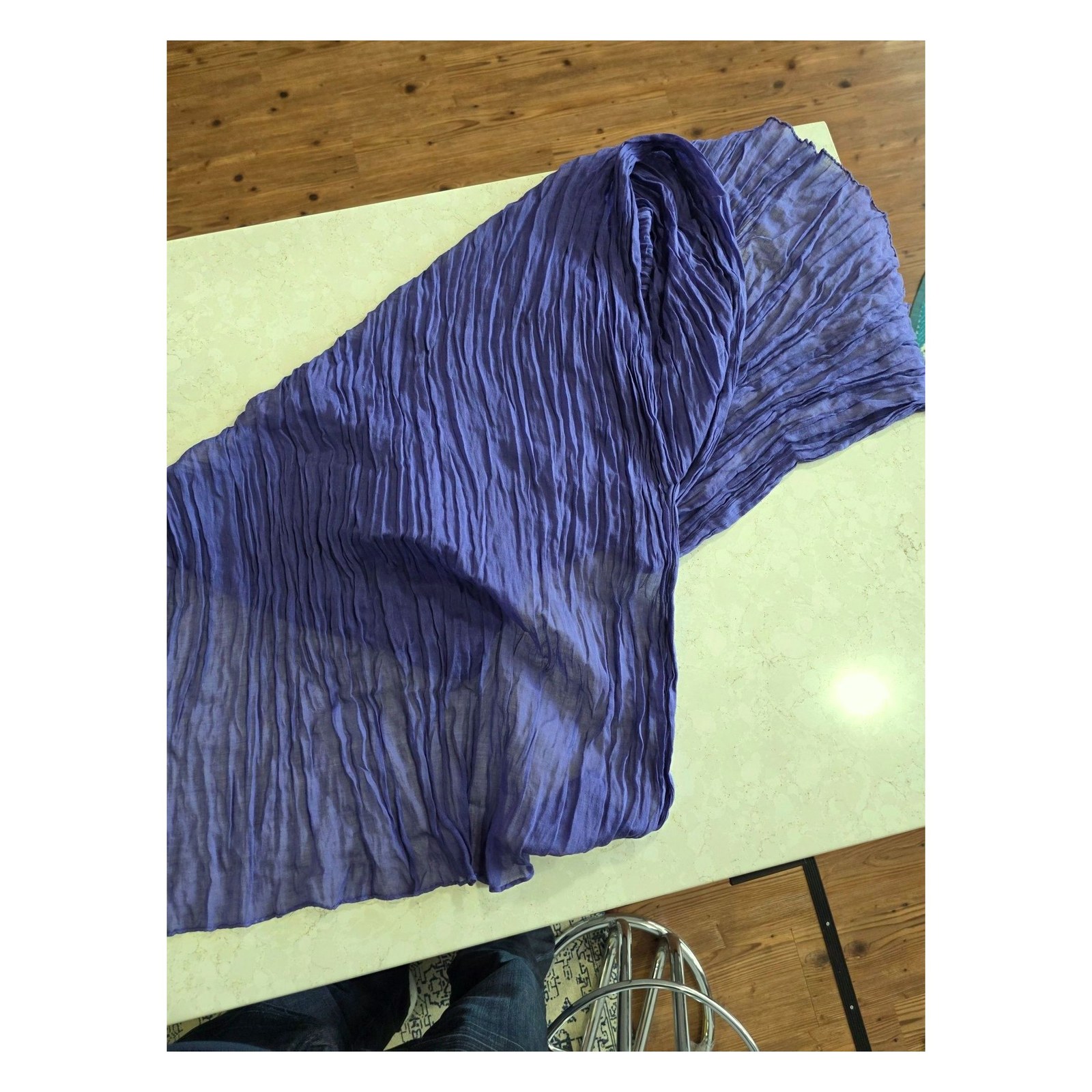 LARA ETHNICS CRINKLE COTTON SCARF