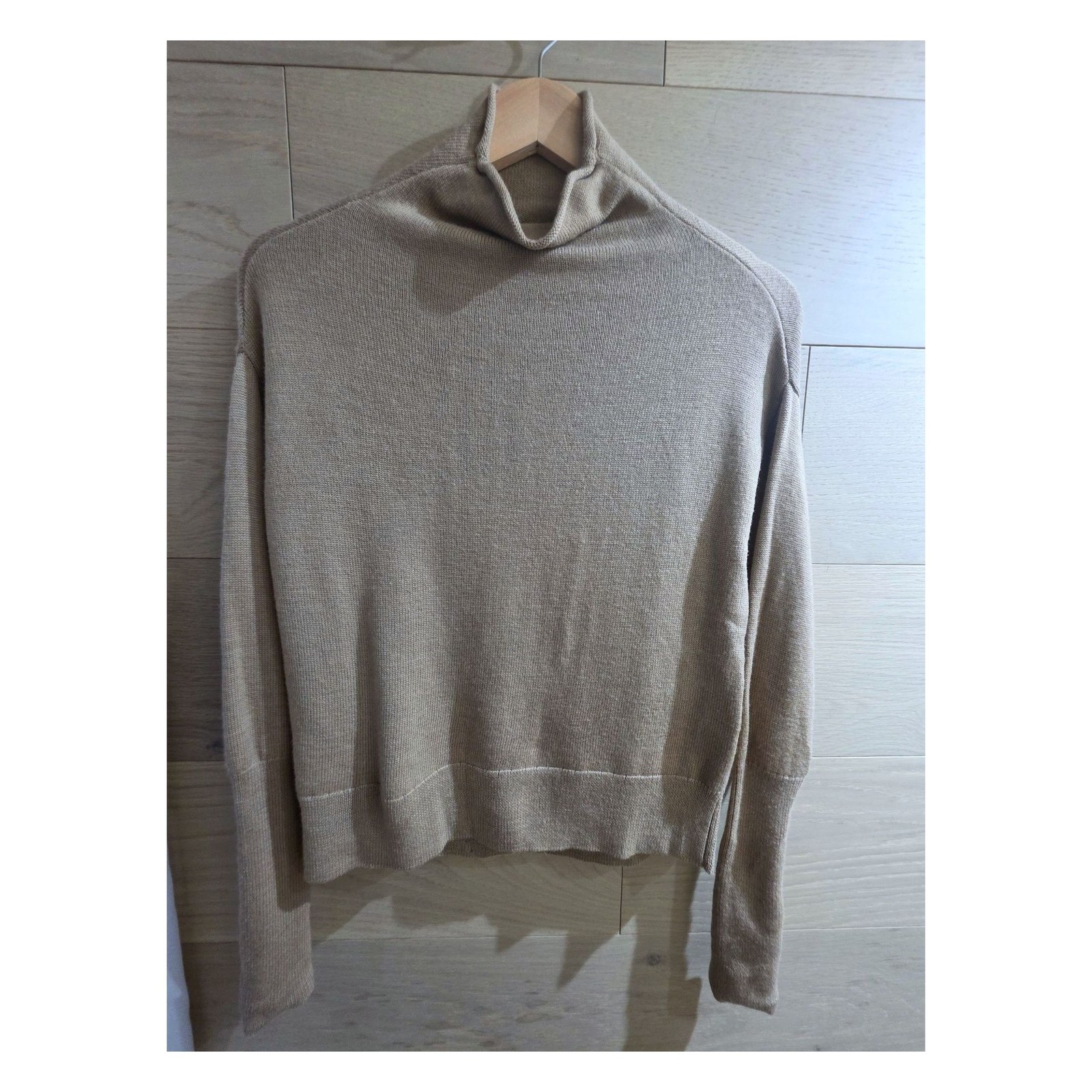 WILFRED MERINO WOOL TURTLENECK SWEATER